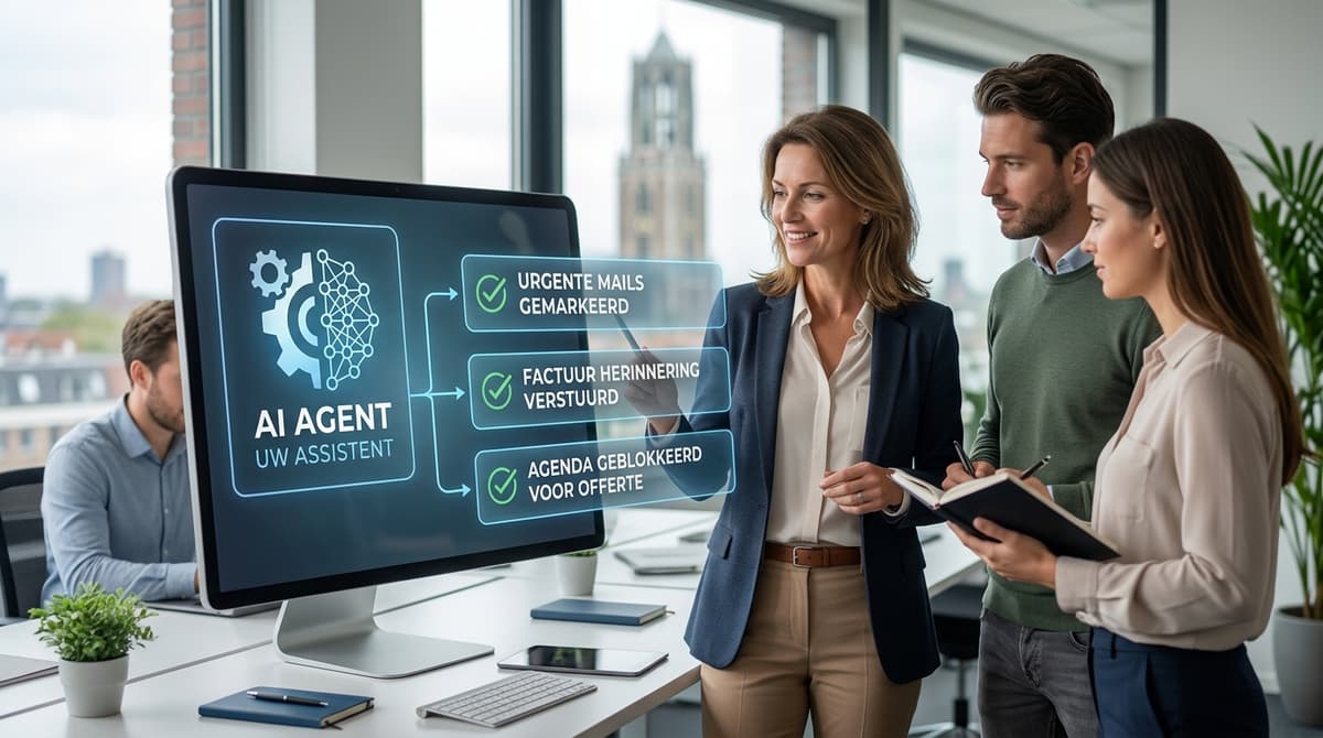 AI-agents uitgelegd: waarom je volgende medewerker misschien geen mens is (en wat dat kost)